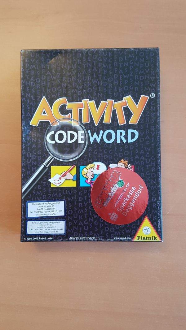 Bild #1 Activity Code Word 