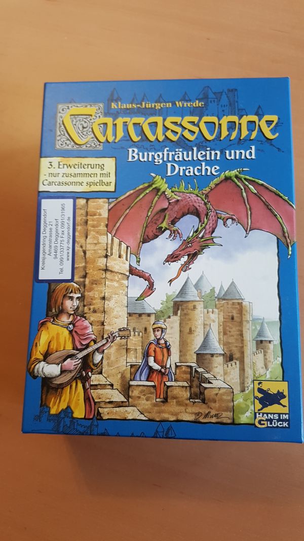 Bild #1 Carcassonne Burgfräulein und Drache