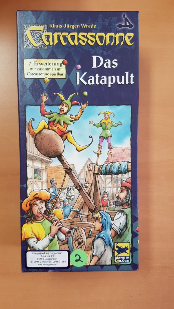 Bild #1 Carcassonne: Das Katapult (7. Erw.)