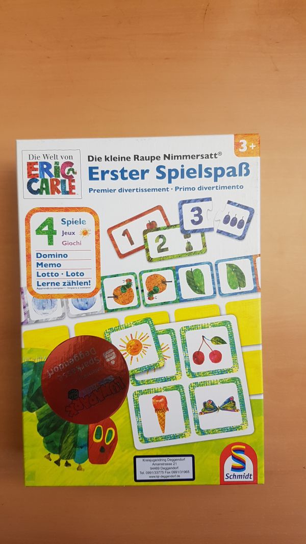 Bild #1 Die kleine Raupe Nimmersatt Erster Spielspaß