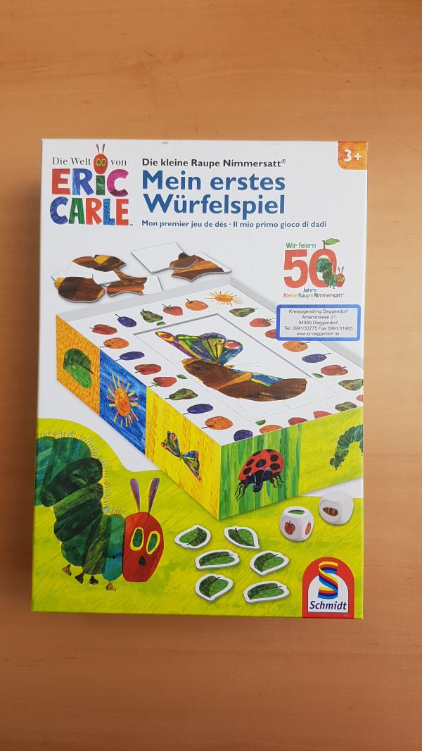Bild #1 Die kleine Raupe Nimmersatt Mein erstes Würfelspiel