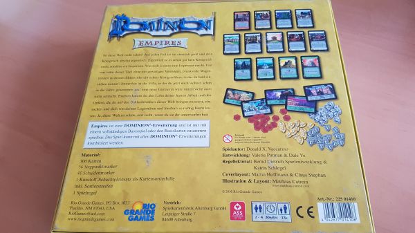 Bild #2 Dominion - Empires - 10. Erweiterung