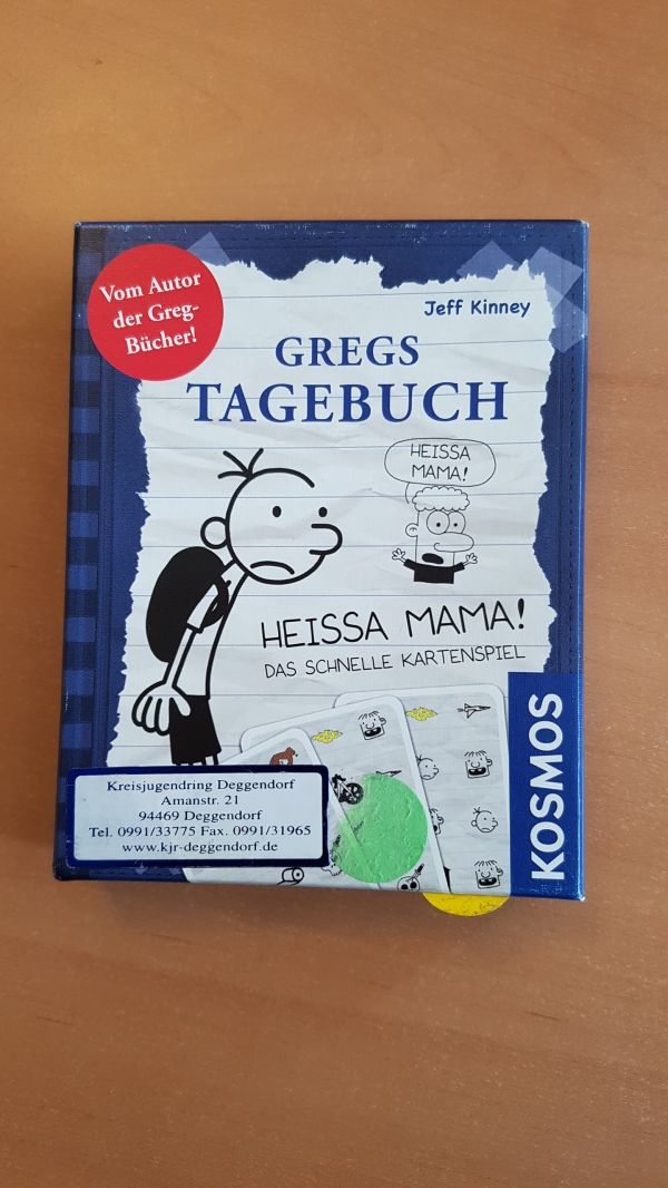 Bild #1 Gregs Tagebuch Heissa Mama! Das schnelle Kartenspiel