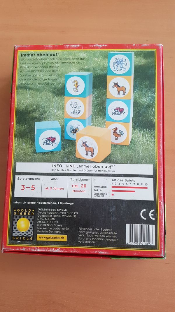 Bild #1 Immer oben auf !