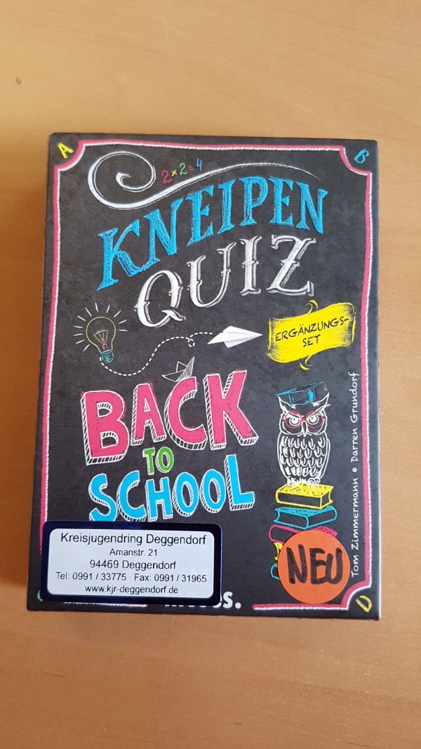 Bild #1 Kneipen Quiz - Back to school - Ergänzngsset