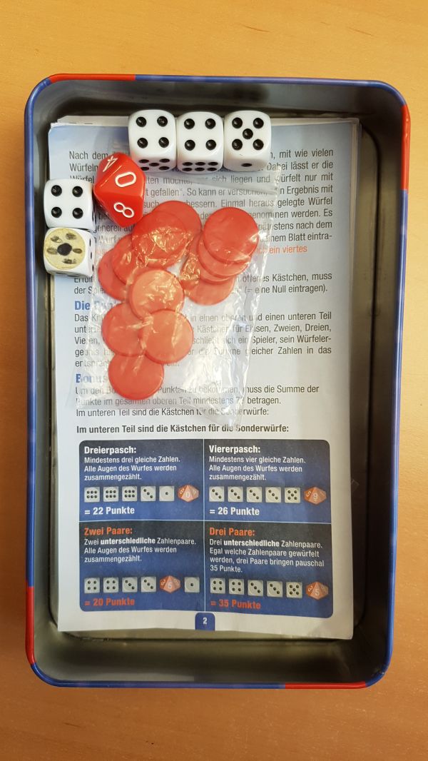 Bild #2 Kniffel Extreme Metalldose