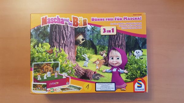 Bild #1 Mascha und der Bär: Bühne frei für Mascha! - 3 in 1