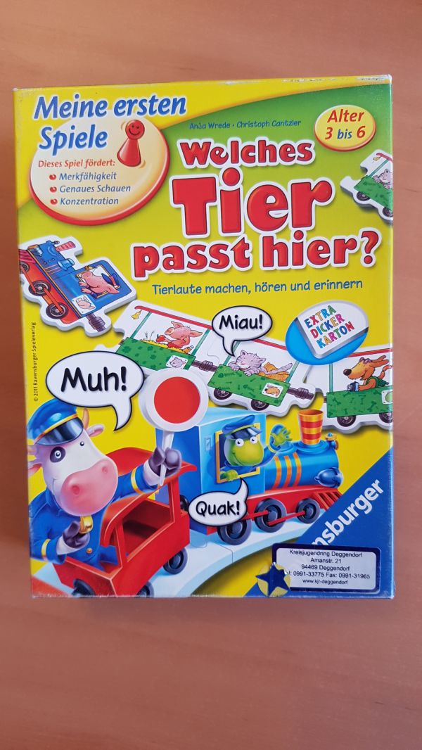 Bild #1 Welches Tier passt hier ?