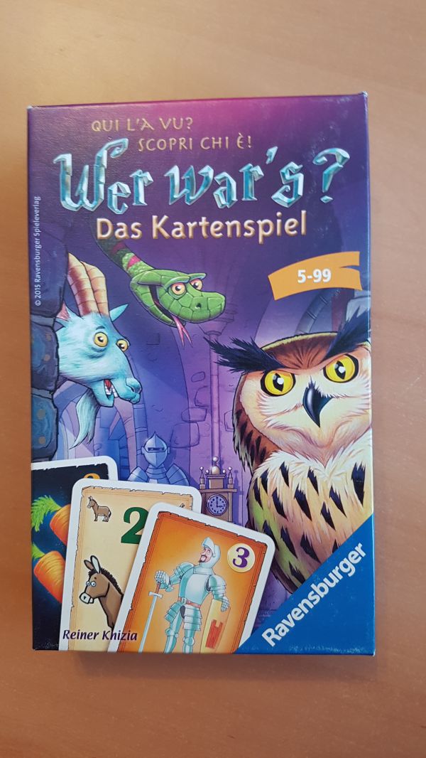 Bild #1 Wer war ` s ? Das Kartenspiel