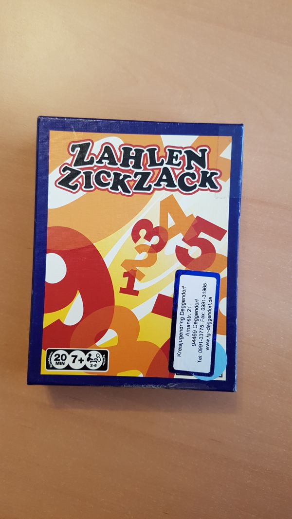 Bild #1 Zahlen ZickZack