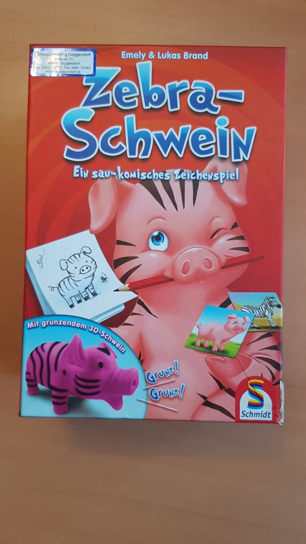 Bild #1 Zebra-Schwein
